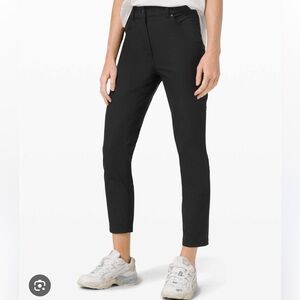 CITY SLEEK 5 POCKET 7/8 PANT - BLACK LULULEMON